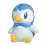 Officiële Pokemon center knuffel Fluffy comfy friends Piplup 32cm